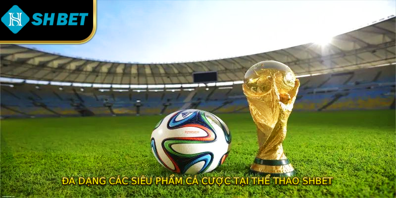 Đa dạng các siêu phẩm cá cược tại thể thao SHBET